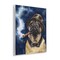 Stupell Industries Brutal Pug with Cigar Wall Plaque, design by George Dyachenko